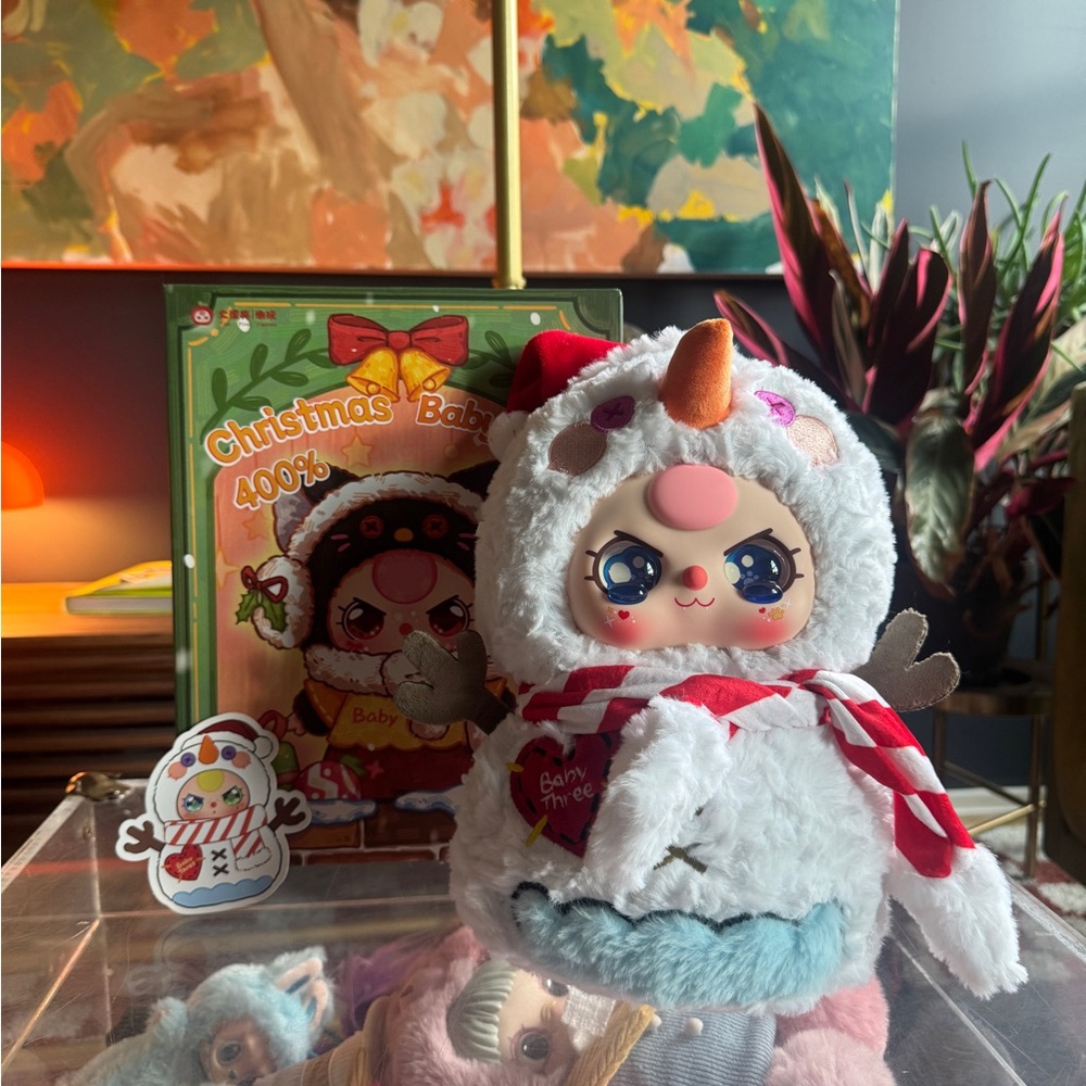 Baby Three 400% Christmas Edition Confirmed Snowman W/Special Teary Eyes